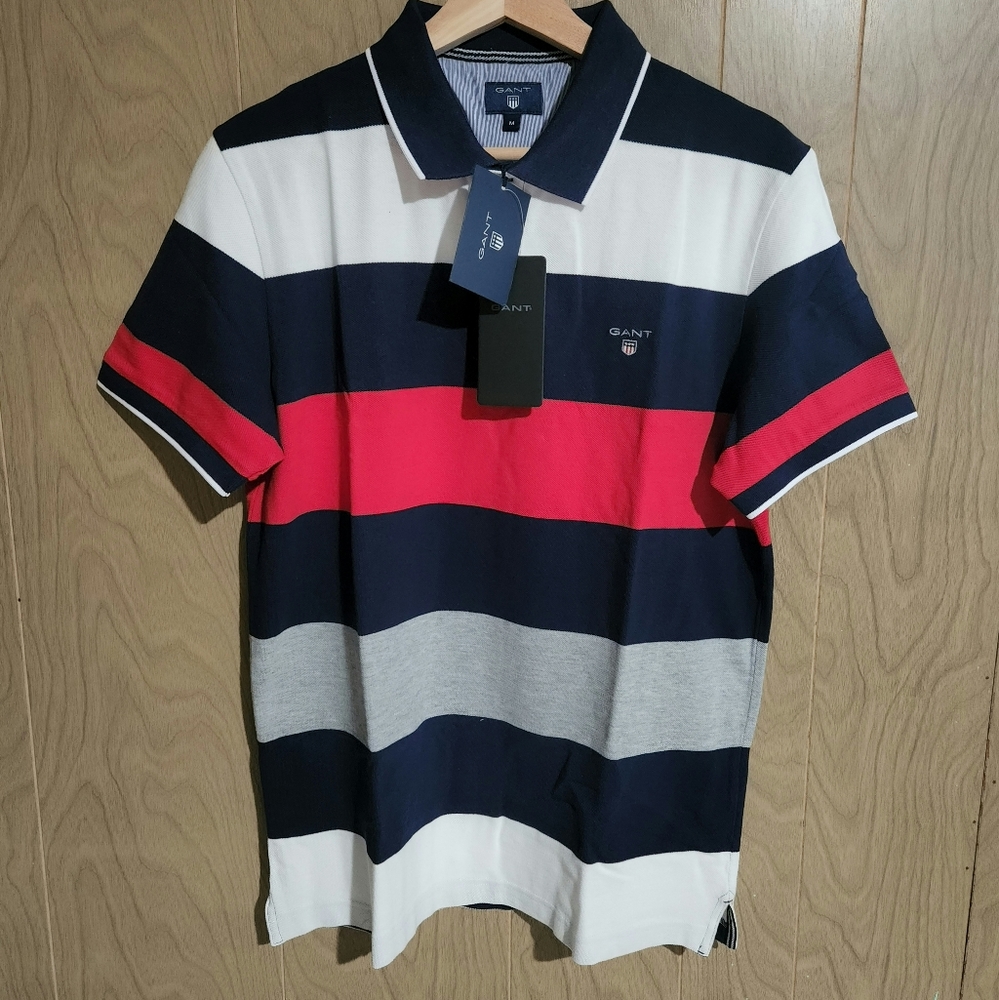 Gant Barstipe Pique Rugger Muticolor